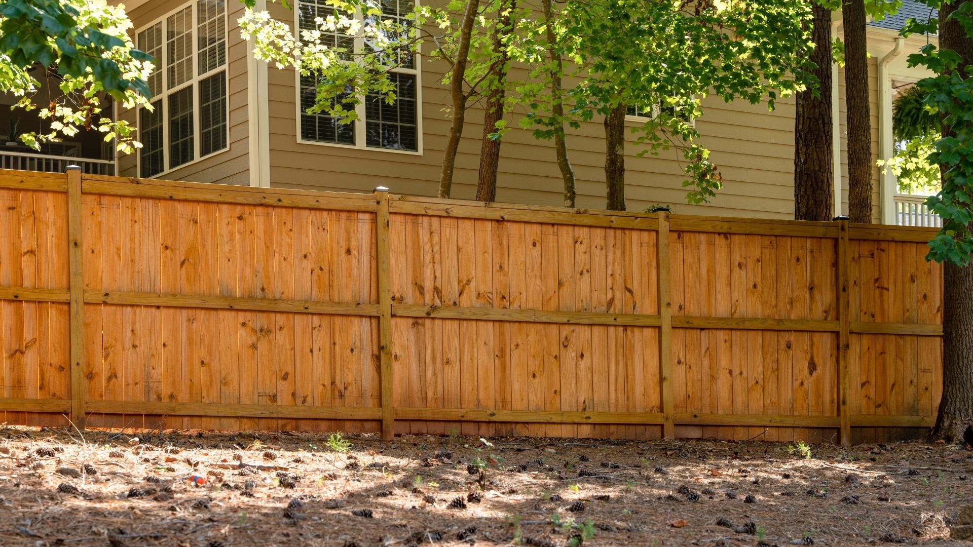 wood fence near me
